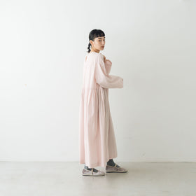 【SALE】 Gauze# ヌーヴォー スウィッチング ギャザーワンピース