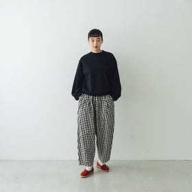 Gauze# ボリュームスリーブ 裏毛 プルオーバー