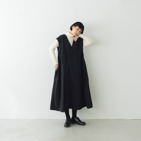 Gauze# ボックスタック ノースリーブワンピース