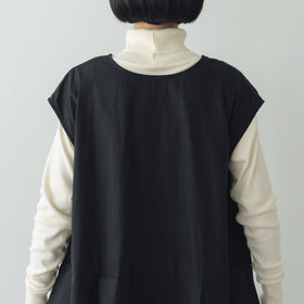 Gauze# ボックスタック ノースリーブワンピース