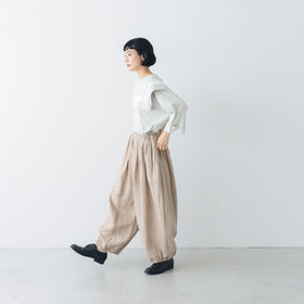 Gauze# リネン アメリ パンツ