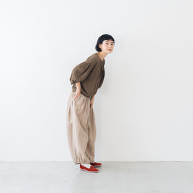 Gauze# リネン アメリ パンツ