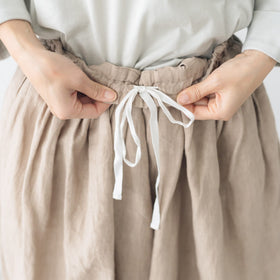 Gauze# リネン アメリ パンツ