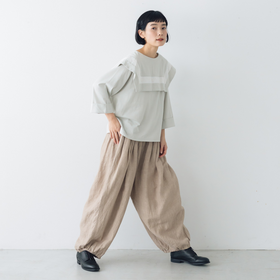 Gauze# アメリ セーラーカラーレースプルオーバー