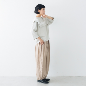 Gauze# アメリ セーラーカラーレースプルオーバー