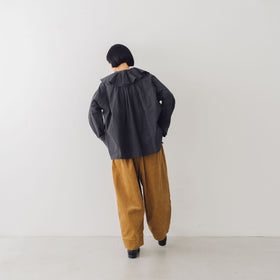 Gauze# オーガニックコーデュロイ ウフパンツ