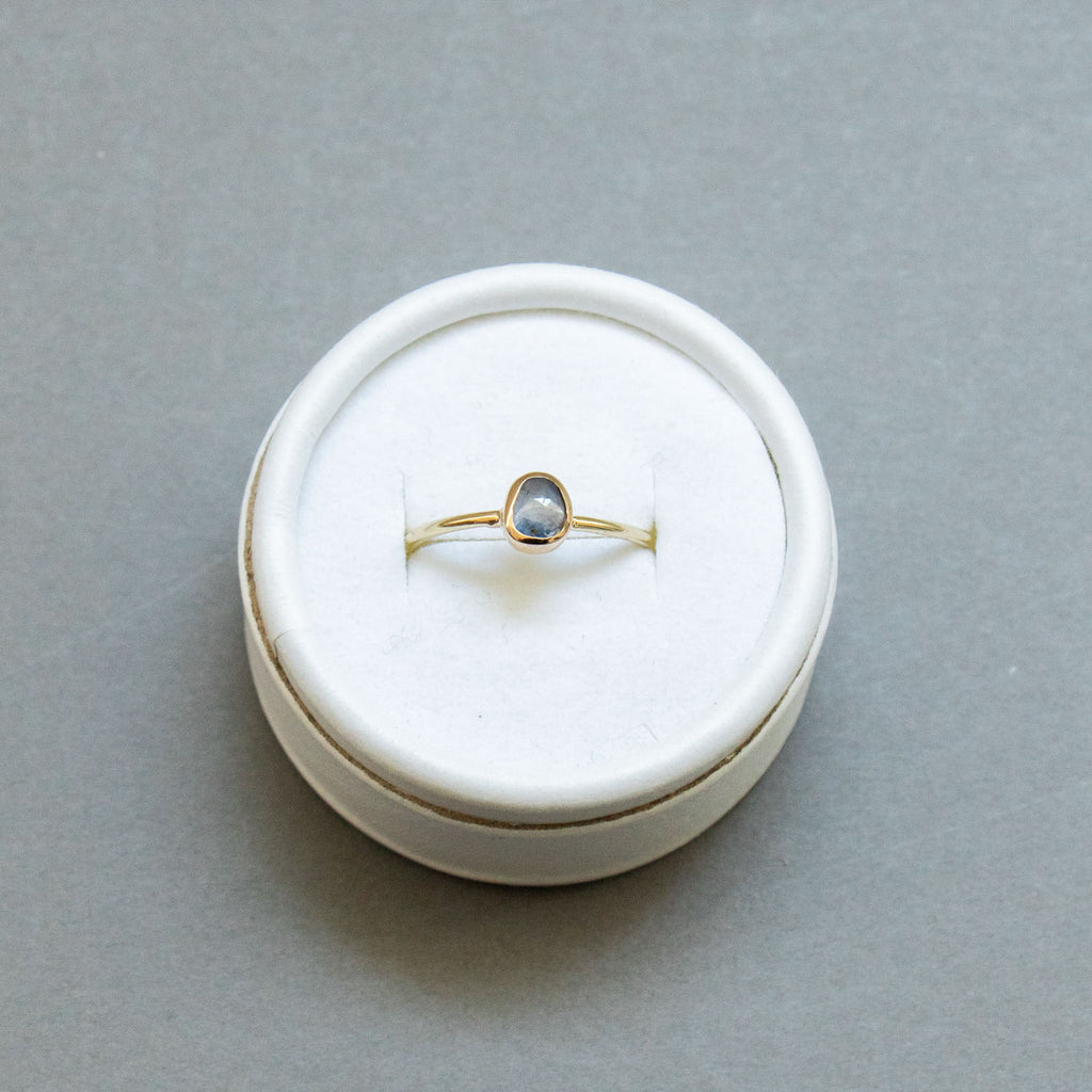 accessories mau スターサファイアK10ring #12