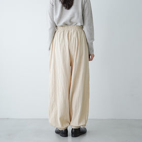 〈くらすこと別注〉ヂェン先生の日常着 バルーンパンツ スリム