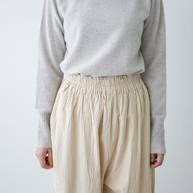 〈くらすこと別注〉ヂェン先生の日常着 バルーンパンツ スリム