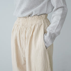 〈くらすこと別注〉ヂェン先生の日常着 バルーンパンツ スリム