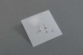 muimaur 球体03 ピアス シルバー