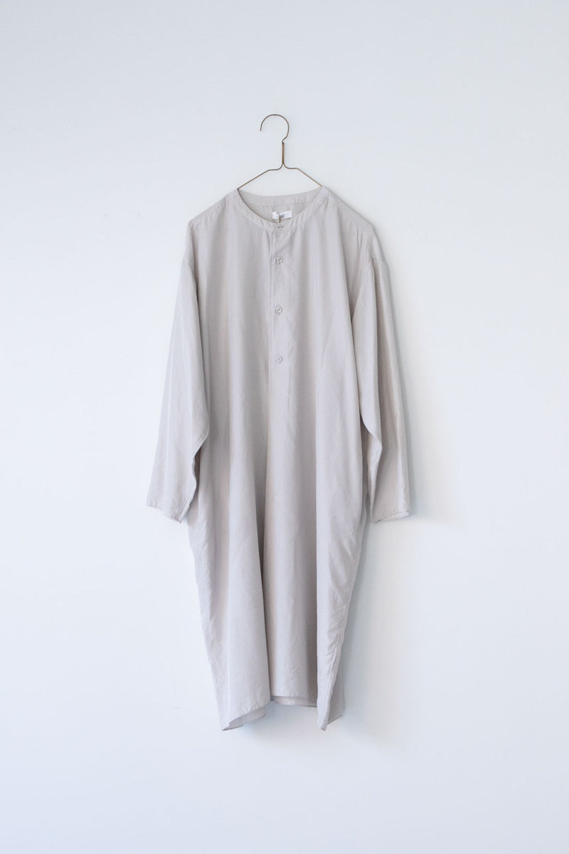 Yoli silk tunic Lt.gray | bliss-spafizioterapi.com