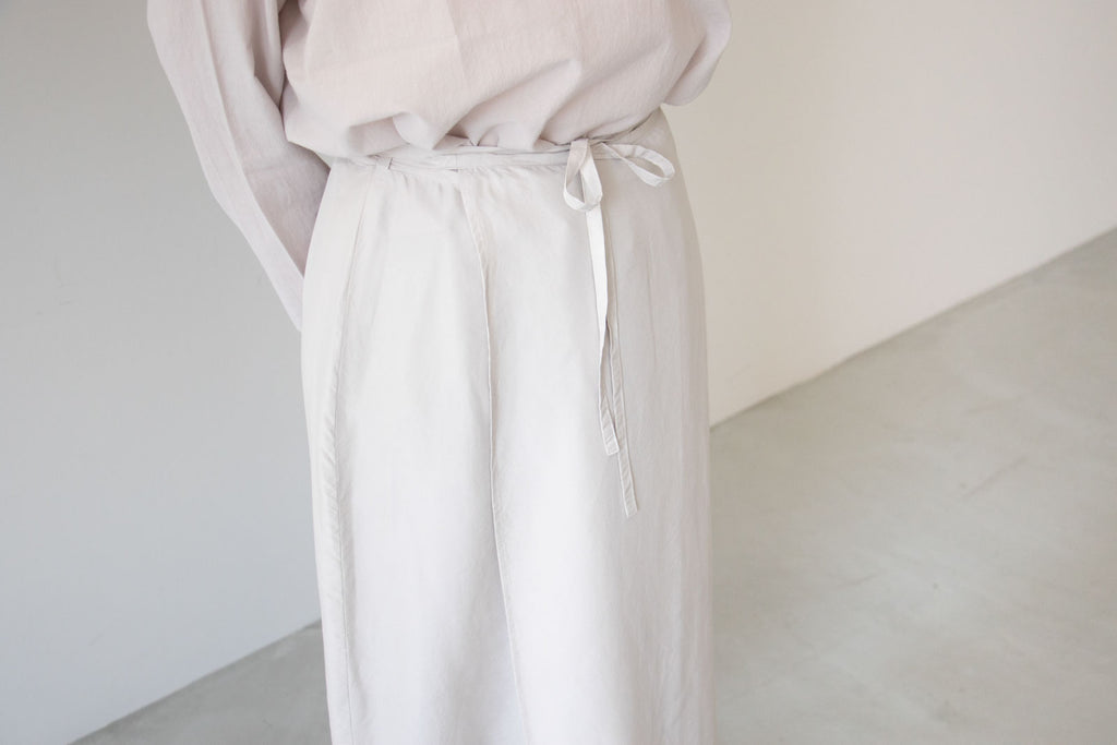 Yoli Silk wrap skirt