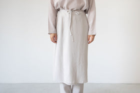 Yoli Silk wrap skirt