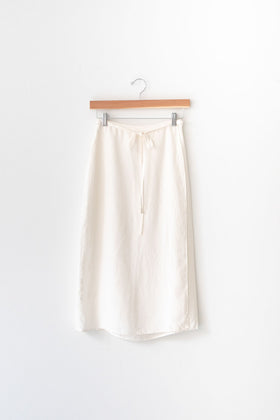Yoli Silk wrap skirt