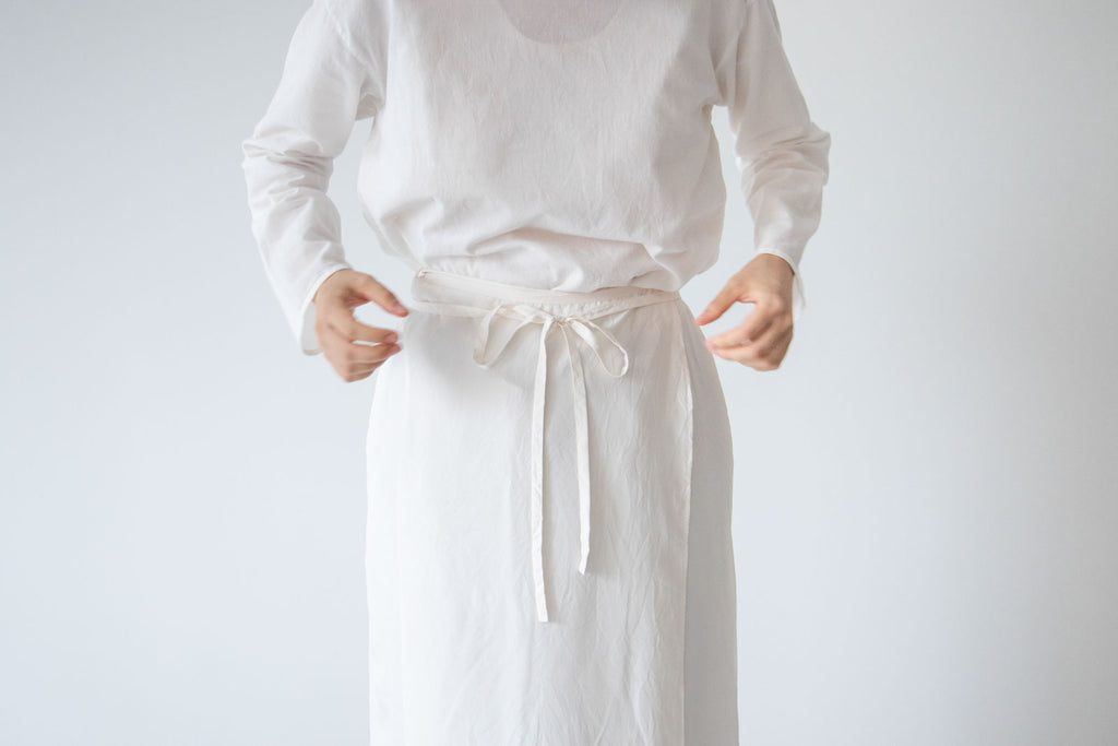 Yoli Silk wrap skirt