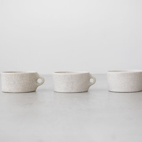『mushimeganebooks.』 small mug(貫入)