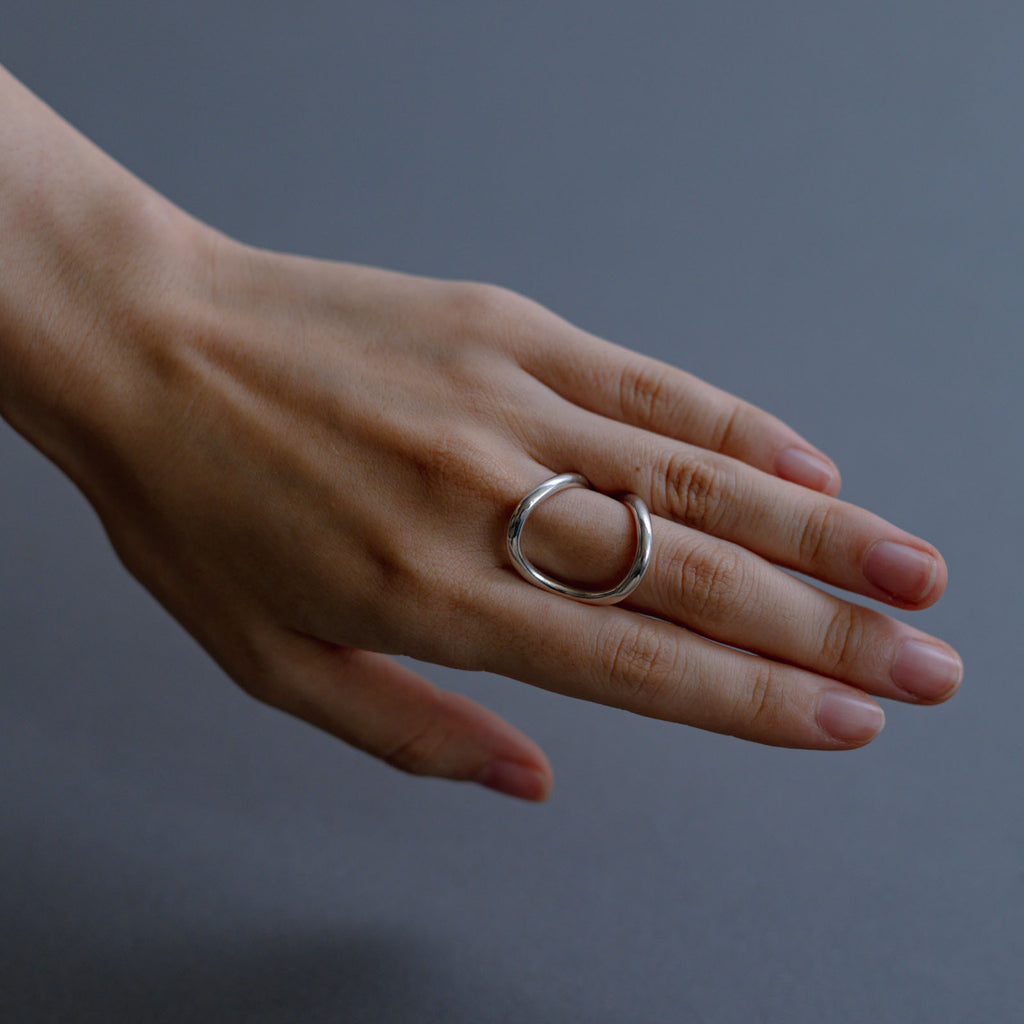 accessories mau カレンシルバーリング 9