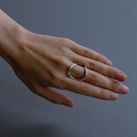 accessories mau カレンシルバーリング 9