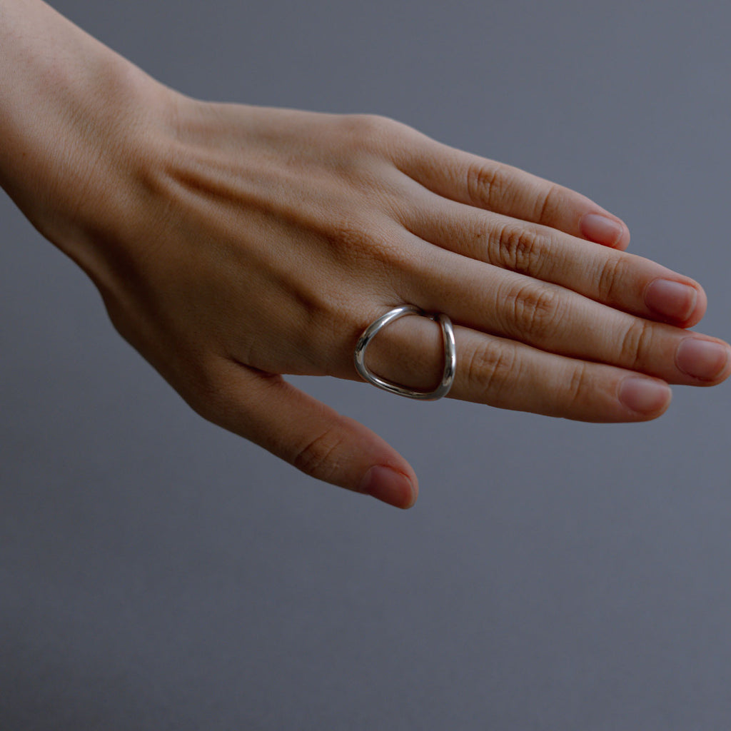 accessories mau カレンシルバーリング 9