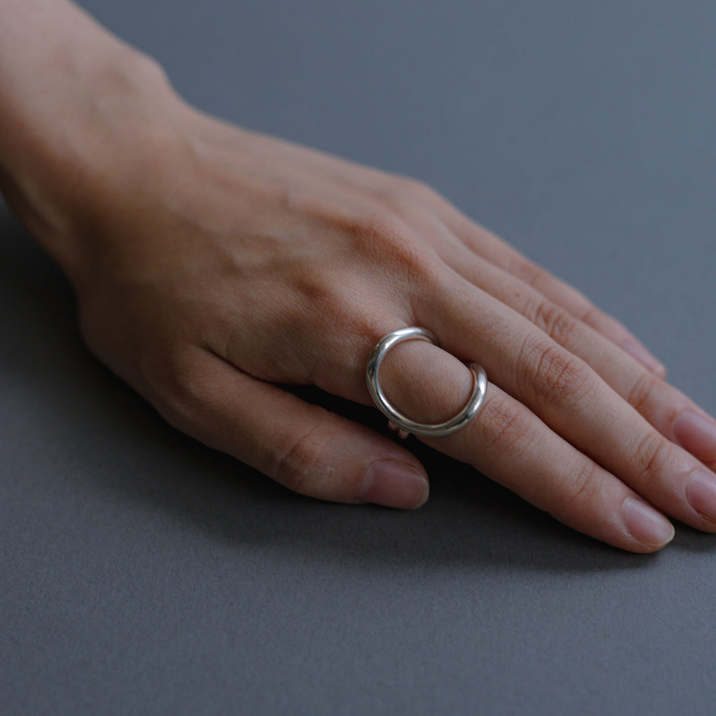 accessories mau カレンシルバーリング 9