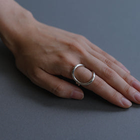 accessories mau カレンシルバーリング 9