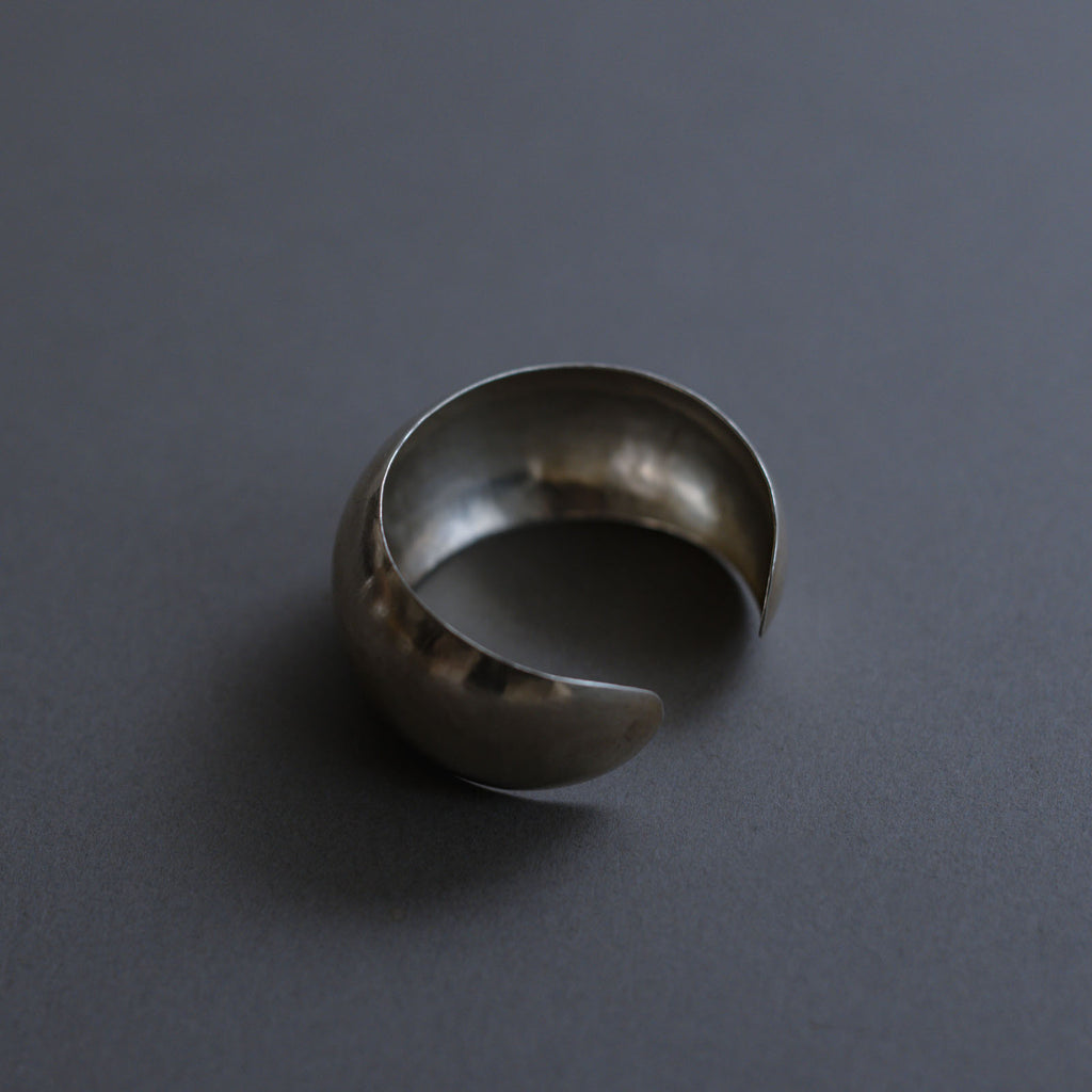 accessories mau カレンシルバー ぷっくりバングル 1