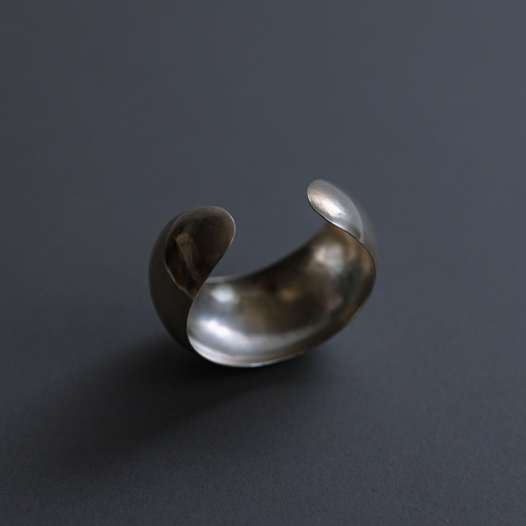 accessories mau カレンシルバー ぷっくりバングル 1