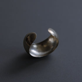 accessories mau カレンシルバー ぷっくりバングル 1