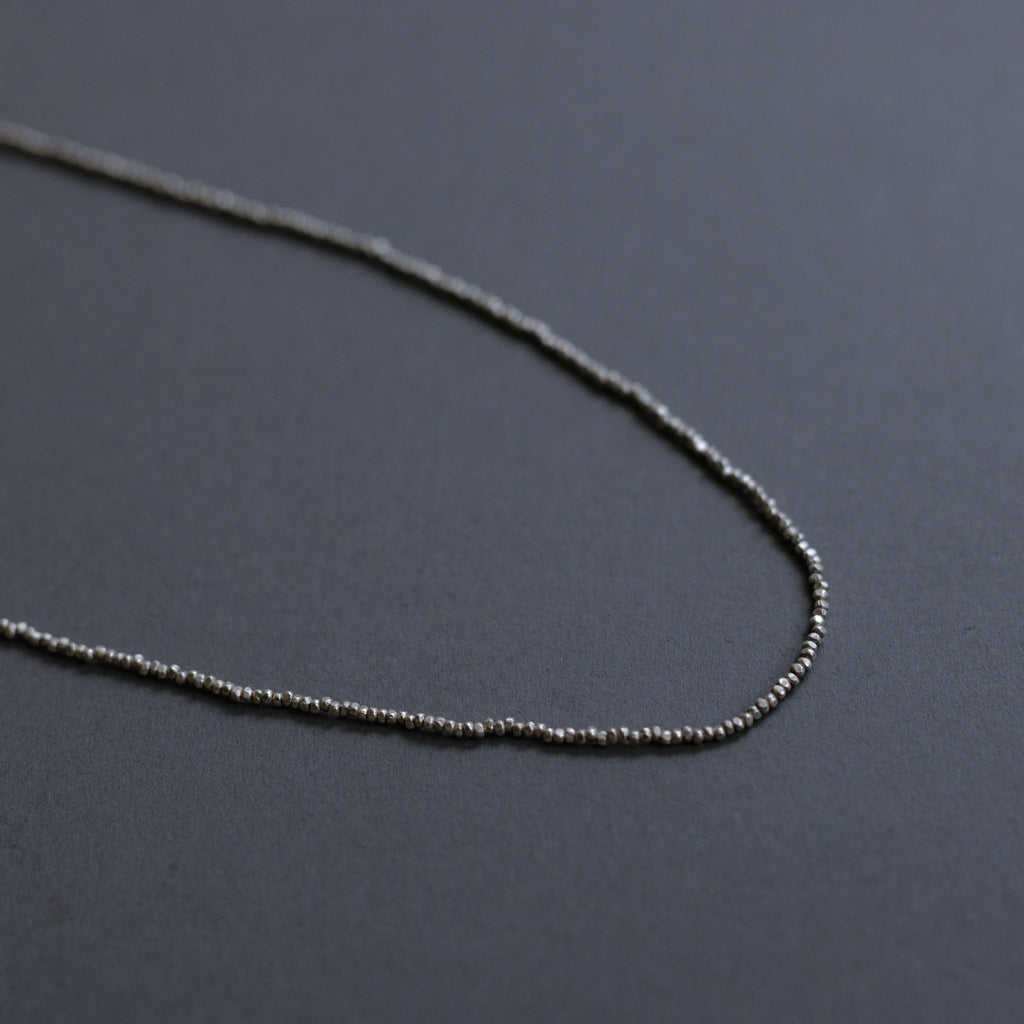 accessories mau カレンシルバーロングネックレス