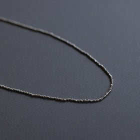 accessories mau カレンシルバーロングネックレス