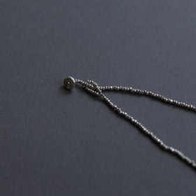 accessories mau カレンシルバーロングネックレス