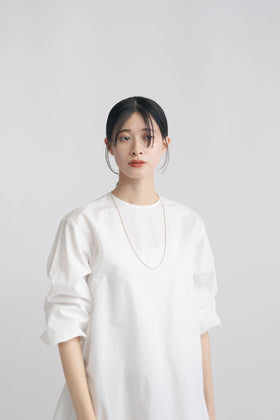 accessories mau カレンシルバーロングネックレス