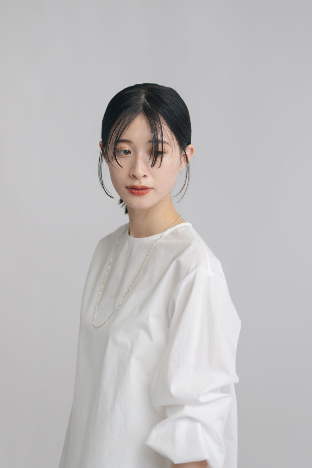 accessories mau カレンシルバーロングネックレス