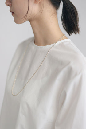accessories mau カレンシルバーロングネックレス