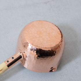 F/style 銅のミルクパン(スズ引き)