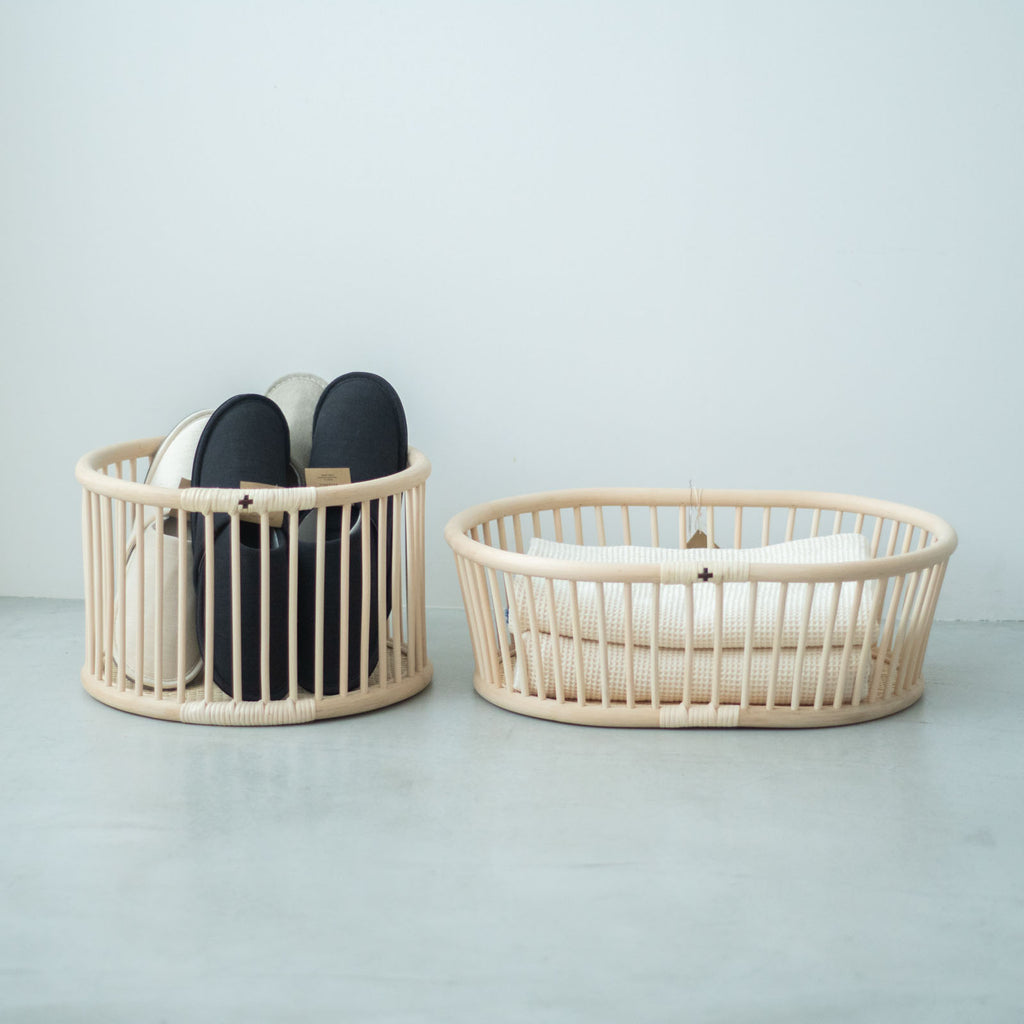 F/style 籐のバスケット