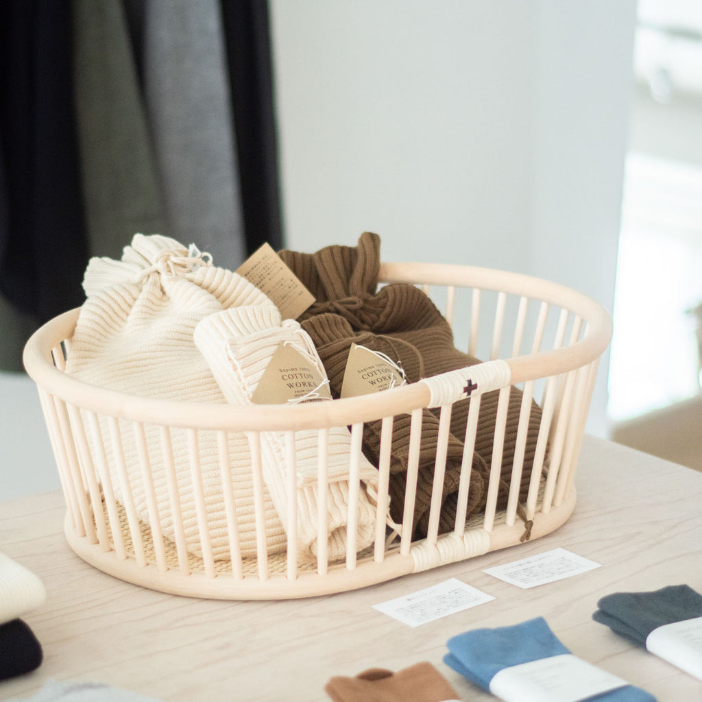 F/style 籐のバスケット