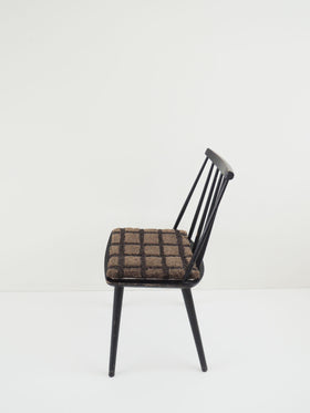 F/style windowpane チェアパッド