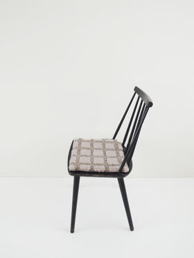 F/style windowpane チェアパッド