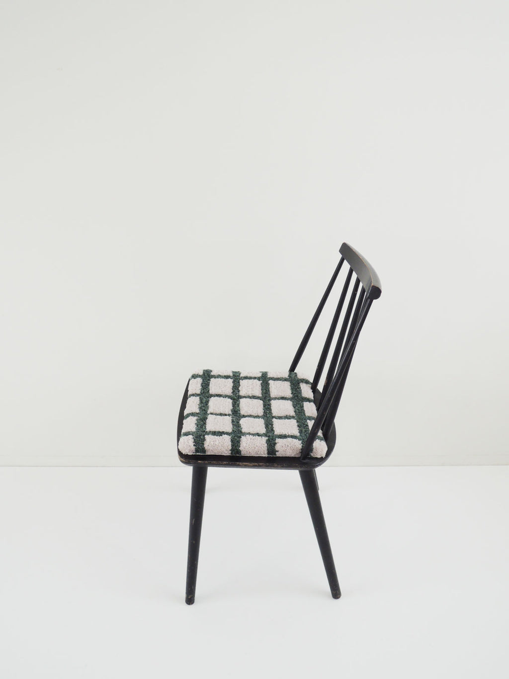 F/style windowpane チェアパッド