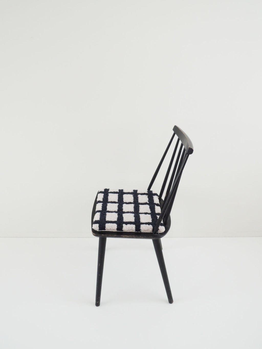 F/style windowpane チェアパッド