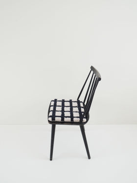 F/style windowpane チェアパッド