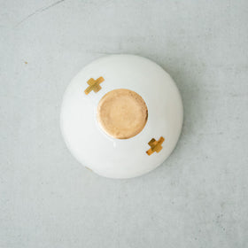 中囿義光 ボウル 金彩