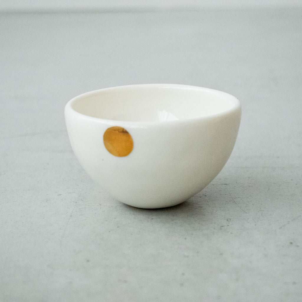 中囿義光 ボウル 金彩