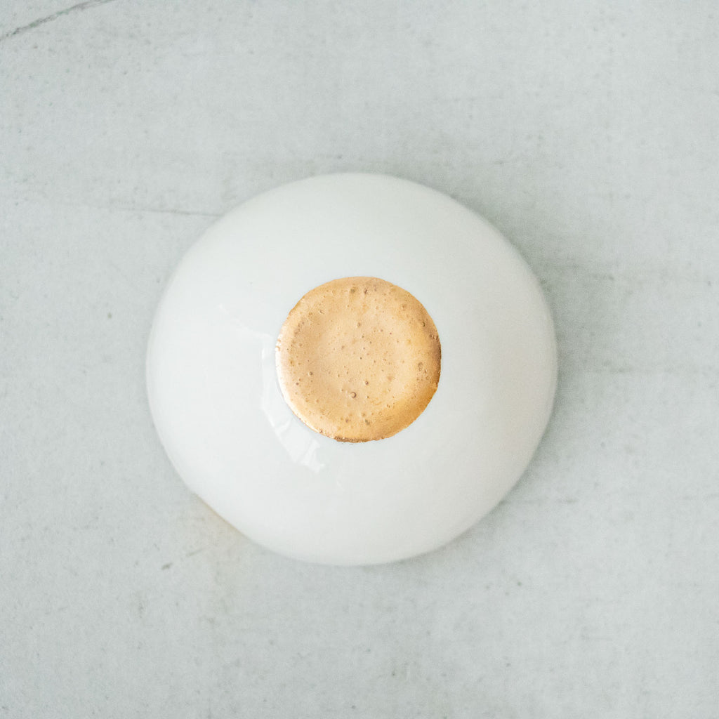 中囿義光 ボウル 金彩