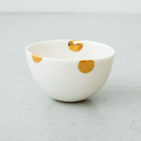 中囿義光 ボウル 金彩