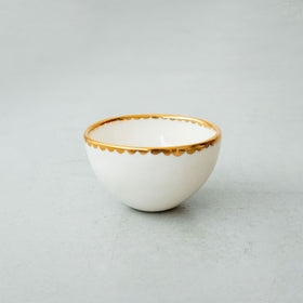 中囿義光 ボウル 金彩