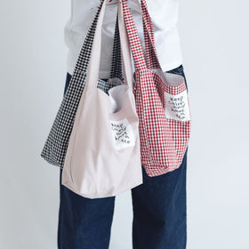 くらすこと × pot and tea 肩掛けワンハンドルトート