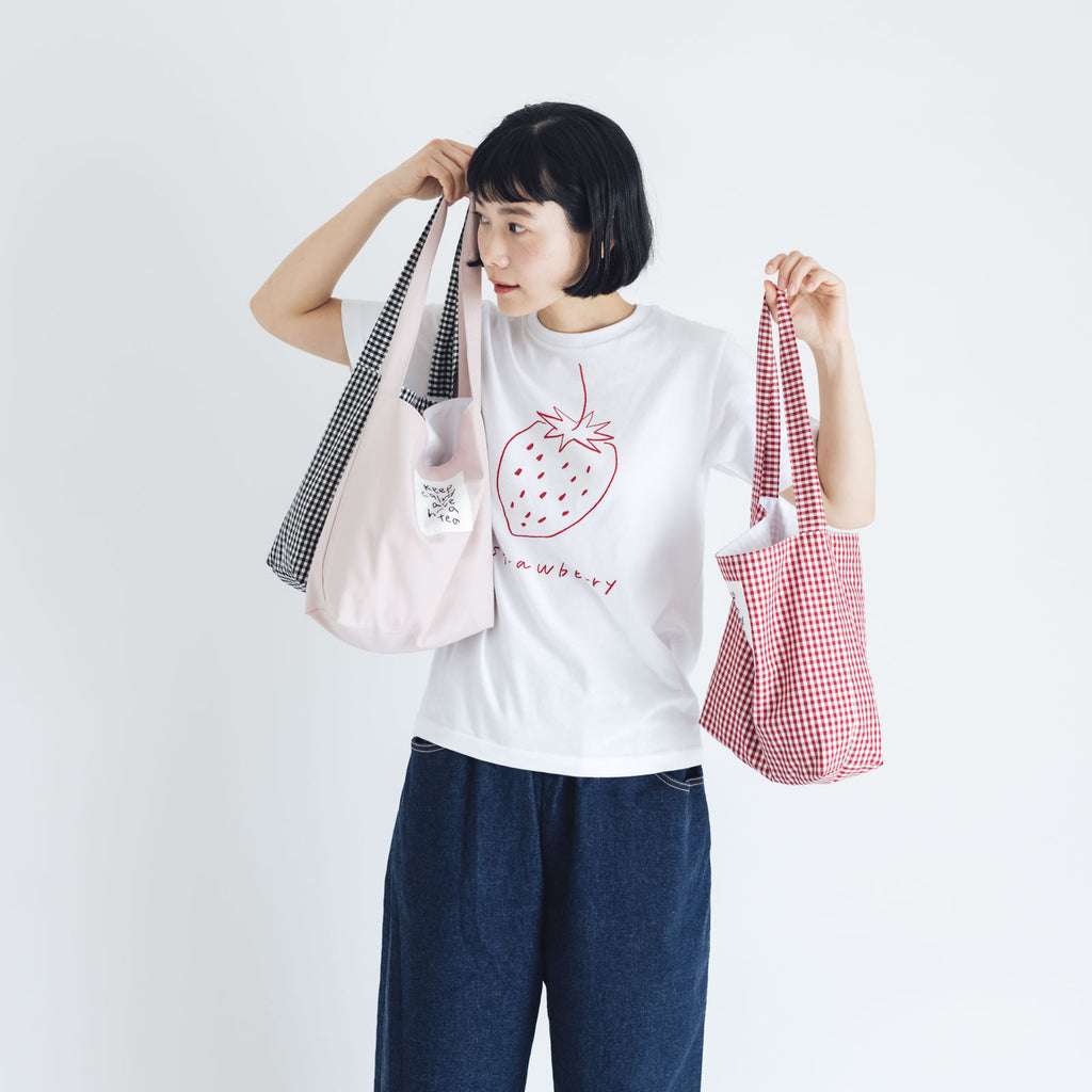 くらすこと × pot and tea 肩掛けワンハンドルトート